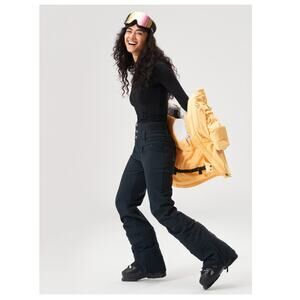 Roxy Rising High Waterproof Shell Snow Pants Size Medium